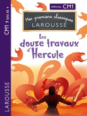 cover image of Les Douze travaux d'Hercule CM1